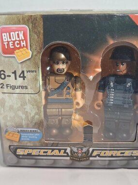 Block Tech Special Forces 2 Figures in Box